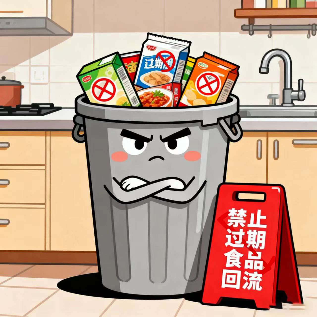 过期食品会被再次流通于市场吗？广州食品销毁公司